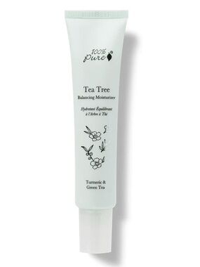 NWT NIB 100% Pure Tea Tree Balancing Moisturizer